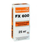 FX 600 Плиточный клей Quick-mix. эластичный