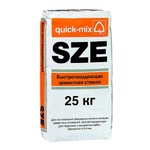 SZE Быстротвердеющая цементная стяжка Quick-mix